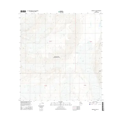 2016 Map of Nabesna A-6 NW, 2016 Print