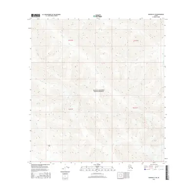 2016 Map of Nabesna B-3 SW, 2016 Print