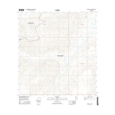 2016 Map of Nabesna B-5 SE, 2016 Print