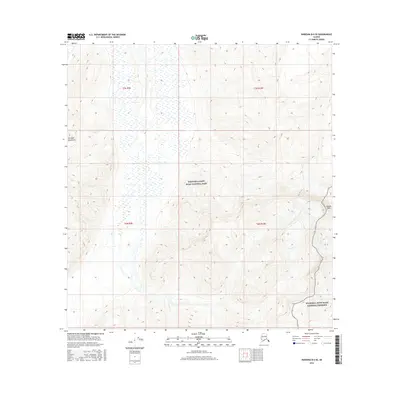 2016 Map of Nabesna B-6 SE, 2016 Print