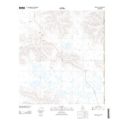 2013 Map of Nabesna C-1 NE, 2013 Print