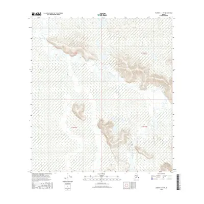 2016 Map of Nabesna C-1 NW, 2016 Print