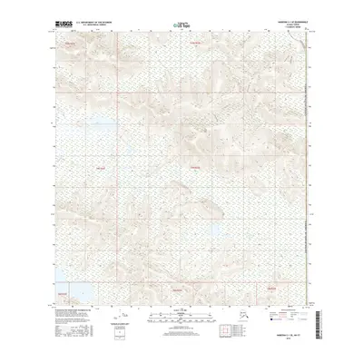 2016 Map of Nabesna C-1 SE, 2016 Print