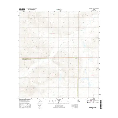 2016 Map of Nabesna C-3 NW, 2016 Print