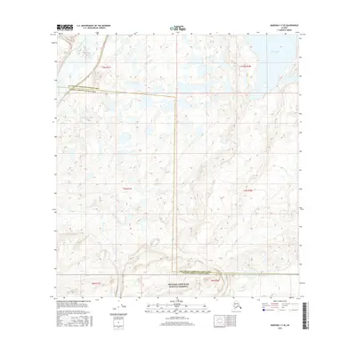 2016 Map of Nabesna C-3 SE, 2016 Print