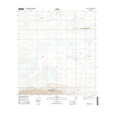 2016 Map of Nabesna C-3 SW, 2016 Print