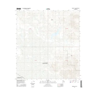 2016 Map of Nabesna C-6 NE, 2016 Print