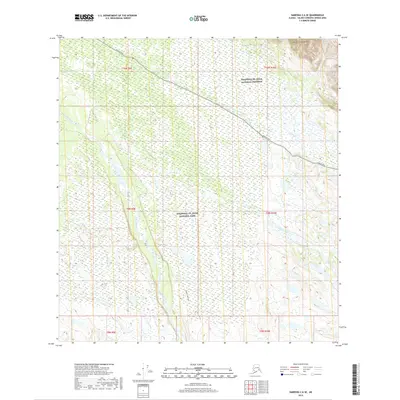 2019 Map of Nabesna C-6 SE, 2019 Print