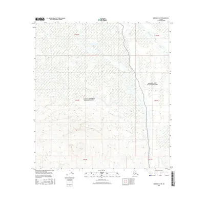 2016 Map of Nabesna C-6 SW, 2016 Print