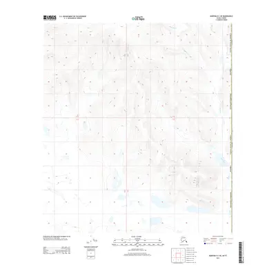 2013 Map of Nabesna D-1 NE, 2013 Print