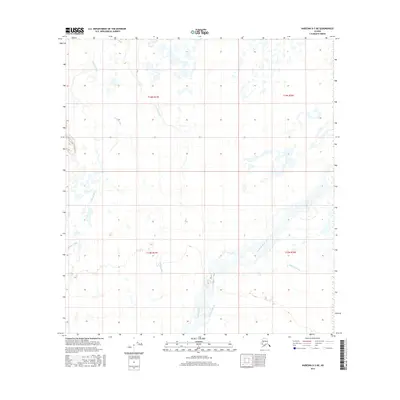 2016 Map of Nabesna D-3 NE, 2016 Print