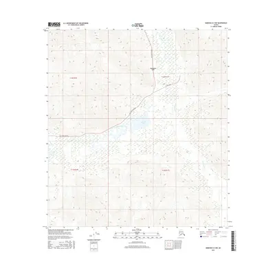 2016 Map of Nabesna D-5 NW, 2016 Print