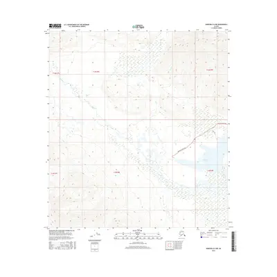 2016 Map of Nabesna D-6 NW, 2016 Print