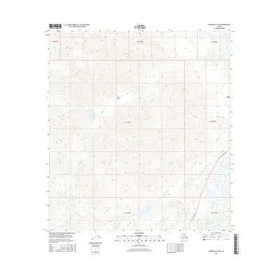 2016 Map of Nabesna D-6 SW, 2016 Print