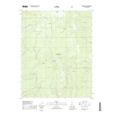 2020 Map of Nacimiento Peak, 2020 Print