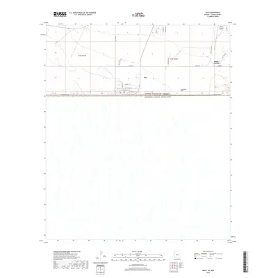2018 Map of Naco, 2018 Print