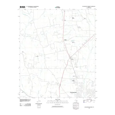 2010 Map of Nacogdoches North, 2010 Print