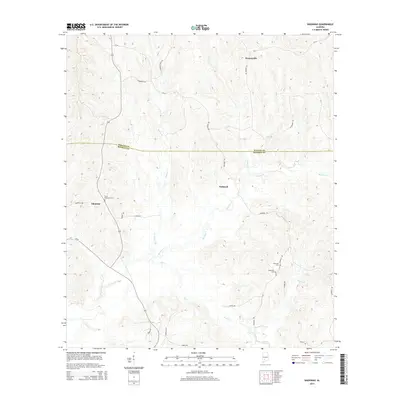2014 Map of Nadawah, 2014 Print