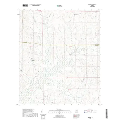2018 Map of Nadawah, 2018 Print
