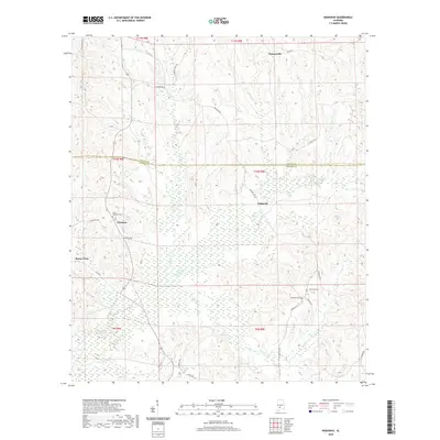 2020 Map of Nadawah, 2020 Print