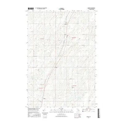 2017 Map of Nadeau, 2017 Print