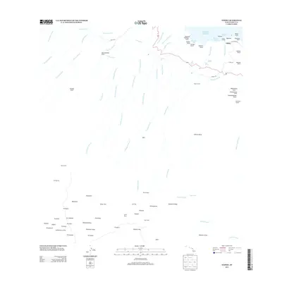2013 Map of Nahiku, 2013 Print