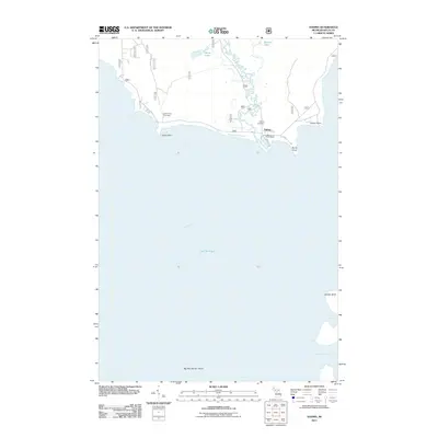 2011 Map of Nahma, 2011 Print