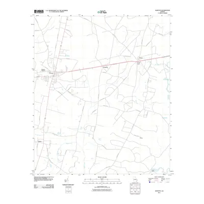 2011 Map of Nahunta, 2011 Print