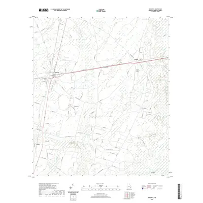 2020 Map of Nahunta, 2020 Print