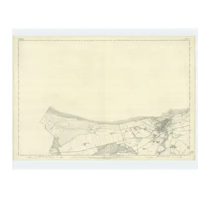 1868 Map of Nairnshire, Sheet I, 1871 Print