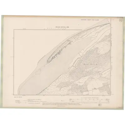 1904 Map of Nairnshire Sheet IIa.SW & II.NW, 1906 Print