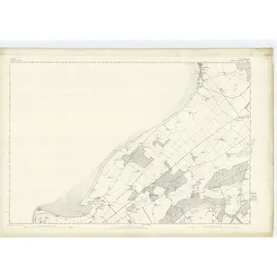 1869 Map of Nairnshire, Sheet III, 1871 Print