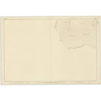 1869 Map of Nairnshire, Sheet IX, 1871 Print