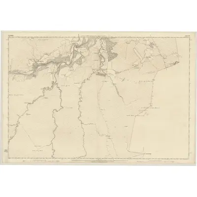 1869 Map of Nairnshire, Sheet XI, 1871 Print