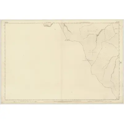 1869 Map of Nairnshire, Sheet XII, 1871 Print
