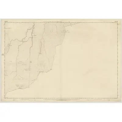 1869 Map of Nairnshire, Sheet XIII, 1871 Print