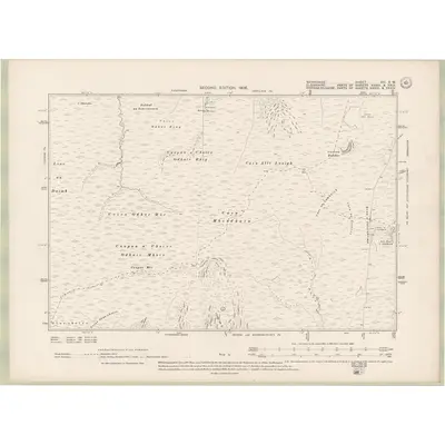 1904 Map of Nairnshire Sheet XIII.SW, 1906 Print