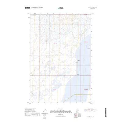 2023 Map of Naknek D-4 NE, 2023 Print