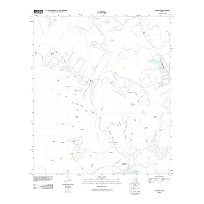 2010 Map of Nameless, 2010 Print