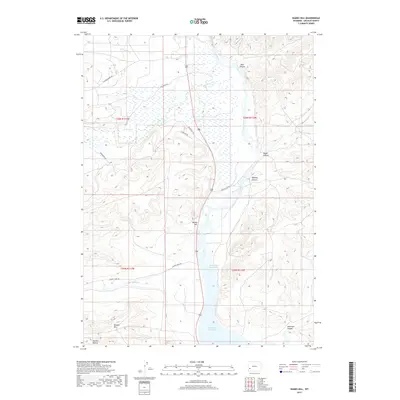2017 Map of Names Hill, 2017 Print