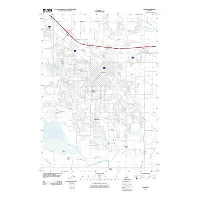 2010 Map of Nampa, 2010 Print