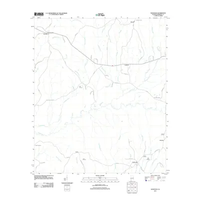 2011 Map of Nanafalia, 2011 Print