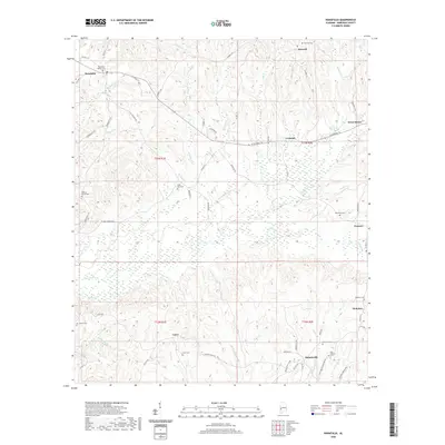 2020 Map of Nanafalia, 2020 Print