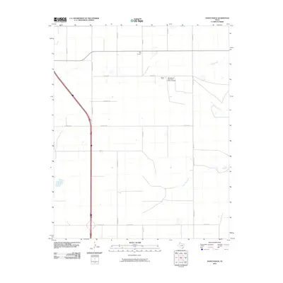 2010 Map of Nance Ranch, 2010 Print