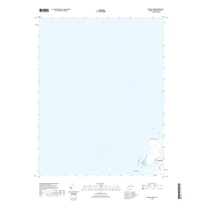 2019 Map of Nandua Creek, 2019 Print