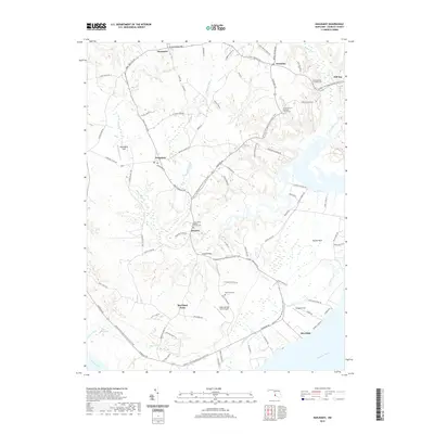 2019 Map of Nanjemoy, 2019 Print