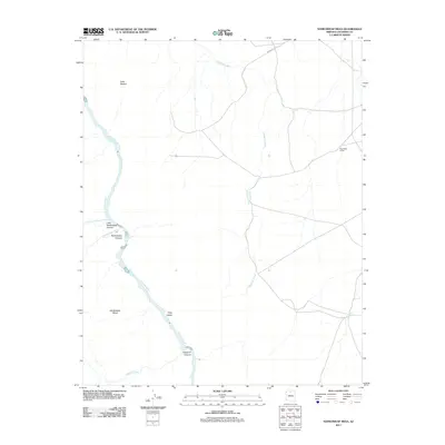 2011 Map of Nankoweap Mesa, 2011 Print
