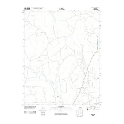 2009 Map of Nanos, 2009 Print