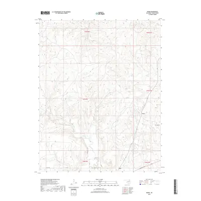 2018 Map of Nanos, 2018 Print