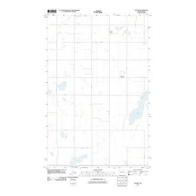 2011 Map of Nanson, 2011 Print